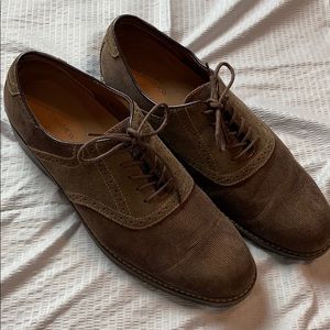 Men’s Bass suede Chadwick loafers 13 shoe leather